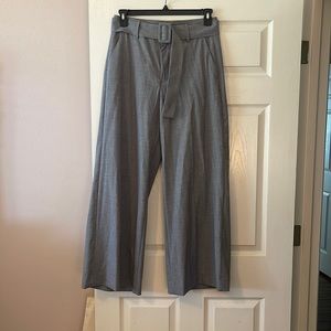 Banana Republic Wide Leg Belted Trousers